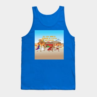 All you need to exercise is a little Motivation Tank Top